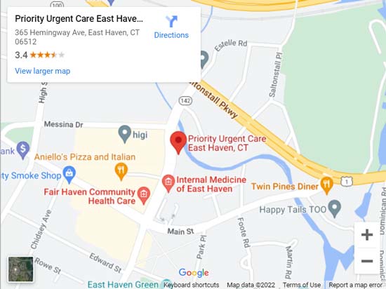 Welcome to Priority Urgent Care in East Haven, CT Welcome to Priority Urgent Care in East Haven, CT