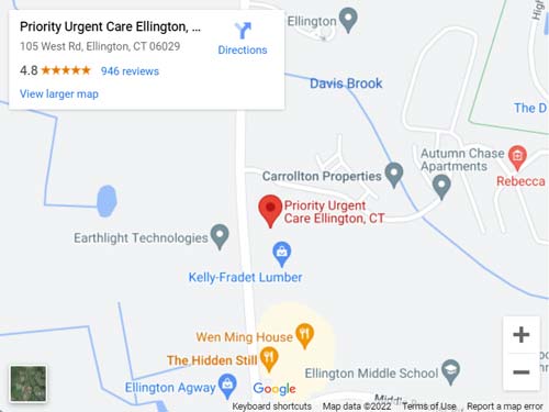 Welcome to Priority Urgent Care in Ellington, CT