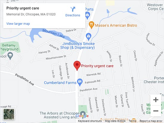 Directions to Priority Urgent Care and Walk In Medical Practice in Chicopee, MA in Chicopee, MA Directions to Priority Urgent Care and Walk In Medical Practice in Chicopee, MA in Chicopee, MA